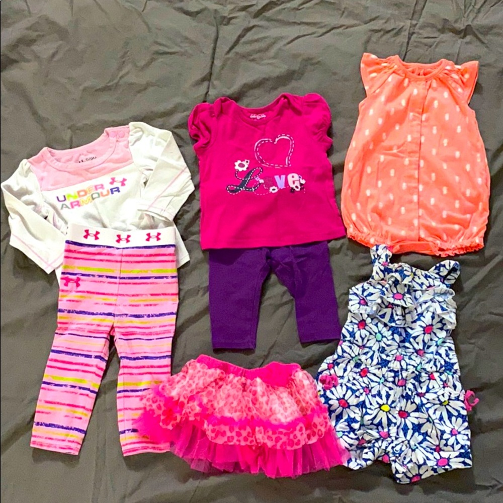 Lot of 6-9 month girl clothes